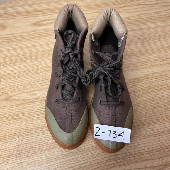 Guess Boots Mens 5 Canvas Gum Base Hiking Mid Top Vintage 90’s - Picture 6 of 14